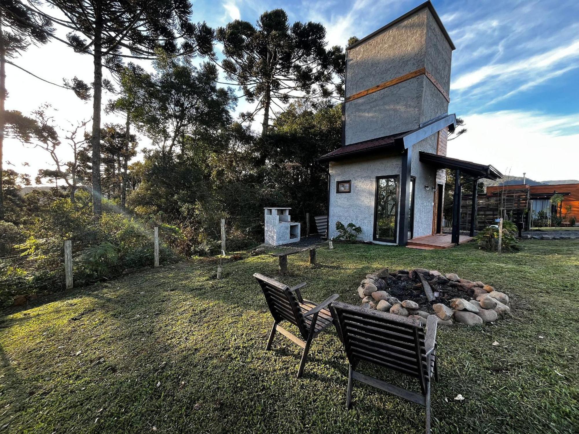 Chales Incriveis Com Banheira De Hidromassagem E Vista Encantadora อูรูบิซิ ภายนอก รูปภาพ